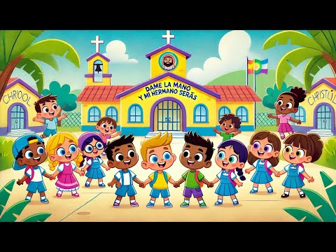 Dame la Mano y Mi Hermano Serás – Corito Infantil Cristiano 🎶