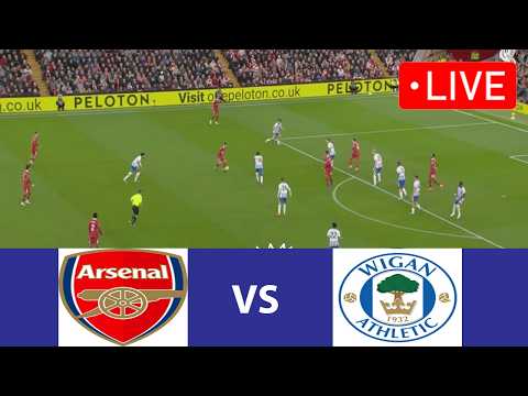 🔴Arsenal vs Wigan en vivo - Premier League 2026 | Partido de fútbol en directo hoy | Simulación d...