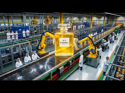 Inside a Modern Chanel No. 5 Factory: From Rare Flowers to Iconic Luxury Fragrance (Full Process)