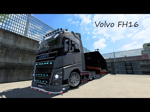 Euro Truck Simulator 2 2021 4K Volvo FH16 Gondola Delivery from Krakow to Lodz 1.41