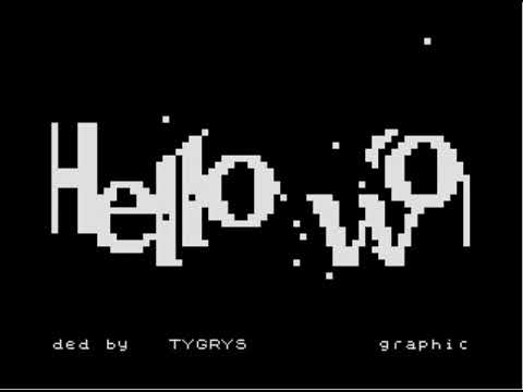 Hello World on Jupiter ACE - demo by speccy,pl