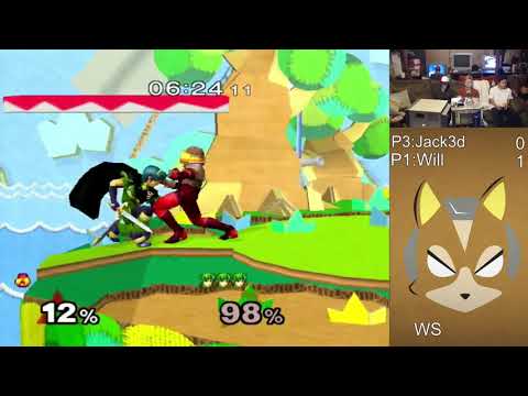 Justin Joe's Basement Bash 2 WS - Will (Sheik) vs. Alex18+ (Marth)