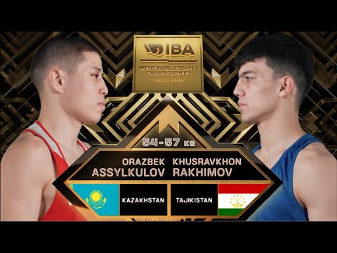 Finals 57kg ASSYLKULOV Orazbek 🇰🇿 vs RAKHIMOV Khusravkhon 🇹🇯 | IBA 2025 Men’s World Boxing Cha
