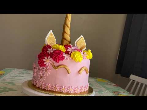 Unicorn Theme Cake | By Little Baker Wareesha | Bake Baker n Bakery