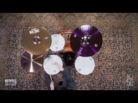 Демонстрация звучания Paiste Rude 18" Basher