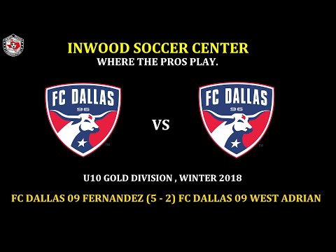 FCD 09 Fernandez vs FCD 09 West  Adrian  Inwood Soccer Center -U10 Gold Division 2018
