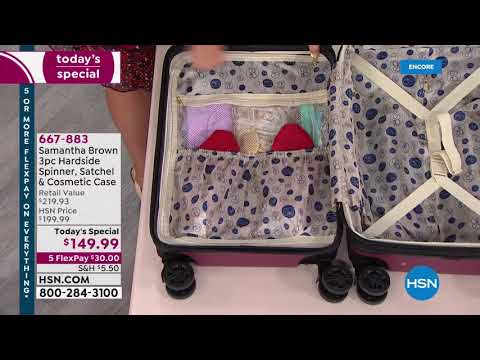 HSN | Samantha Brown Holiday Travel 10.06.2019 - 04 AM