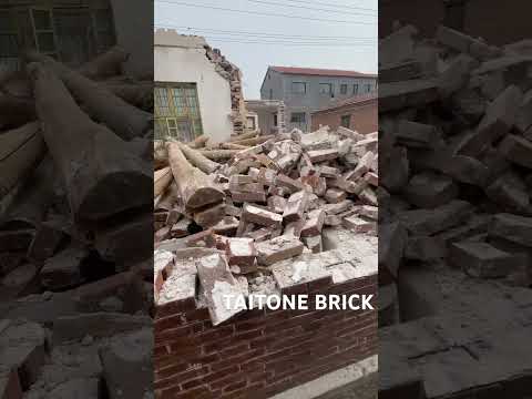TAITONE old bricks come from demolished buildings at salvaged cottage