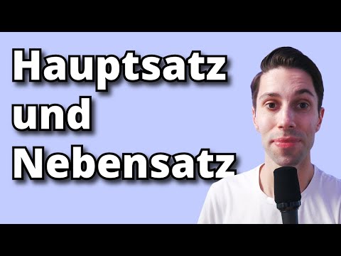 HAUPTSATZ und NEBENSATZ ganz einfach unterscheiden mit dieser Methode!
