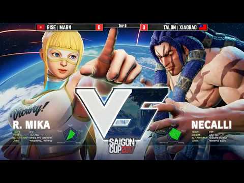 Saigon Cup 2017 - SFV - TOP 8 Losers - Marn (R.Mika, Ibuki) vs. Xiaobao (Necalli, Claw)