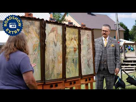 Alphonse Mucha "The Seasons" Decorative Panels | ANTIQUES ROADSHOW Exclusive Digital Appraisal