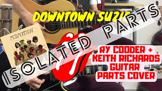 The Rolling Stones - Downtown Suzie (Ry Cooder + Keith Richards Guitar Cover) (Isolatd Guitar Parts)