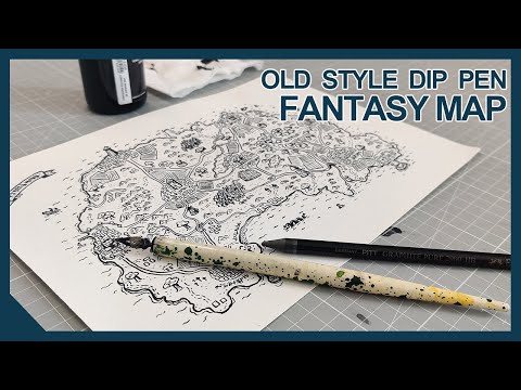 How to Draw an Epic Fantasy Map