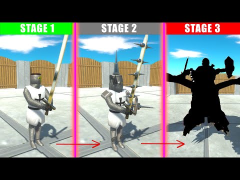 EVOLUTION OF TEUTONIC KNIGHT - Animal Revolt Battle Simulator ARBS