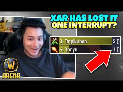 Has TBC Slowed Xaryu's Reaction Time??? 1 Interrupt in 4 Minutes