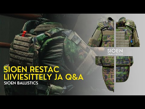 Sioen RESTAC Q&A ja liiviesittely!
