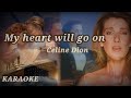 My Heart Will Go On KARAOKE By Celine Dion PEZ Channel