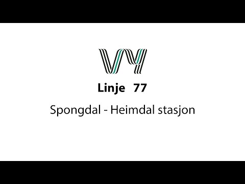 Linje 77 Spongdal - Heimdal (via Skjetlein)