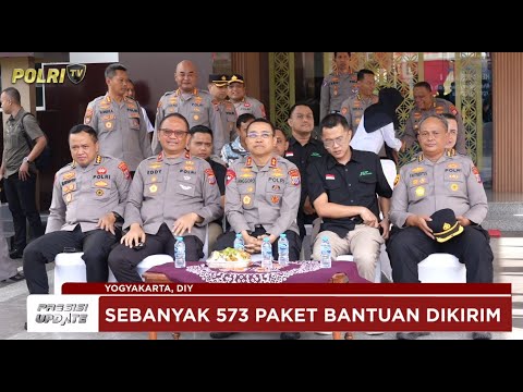 PRESISI UPDATE : POLDA DIY KIRIM BANTUAN KEMANUSIAAN TAHAP II KE ACEH DAN SUMATERA 14/12/25 (19.00)