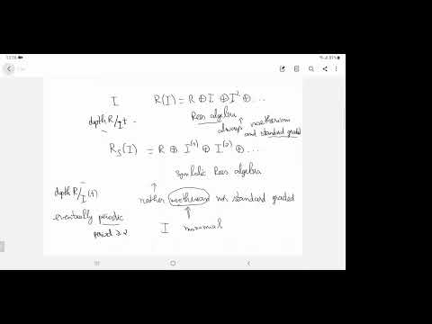 CIMPA@LUMS (Lecture 2) : Nguyen Dang Hop (Hanoi Institute of Mathematics) , Homological Invariants …