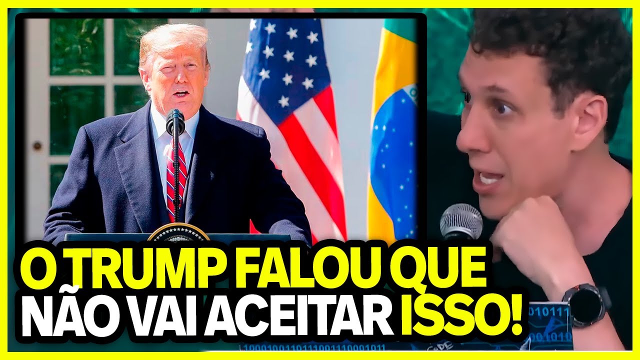 SAMY DANA ABRE O JOGO APÓS DONALD TRUMP PERDER A PACIÊNCIA COM O BRICS
