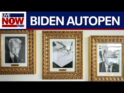 Video | White House replaces Biden portrait with image of autopen