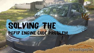 Output speed sensor location on a 2007 Chevrolet Malibu