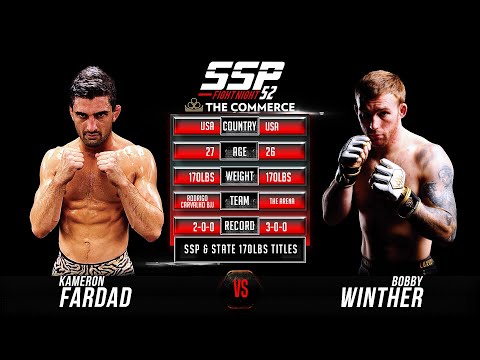 Kameron Fardad vs Bobby Winther - SSP52