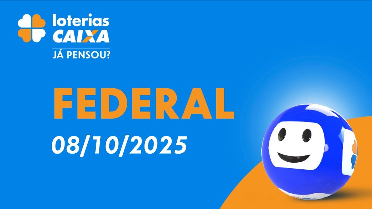 Imagem da notícia Confira o resultado da Loteria Federal, concurso 6007, desta quarta-feira (08/10); prêmio é de R$ 500 mil