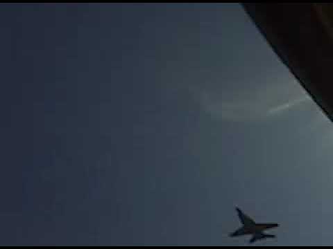 F-18 just misses street light! Extremely low fly over!