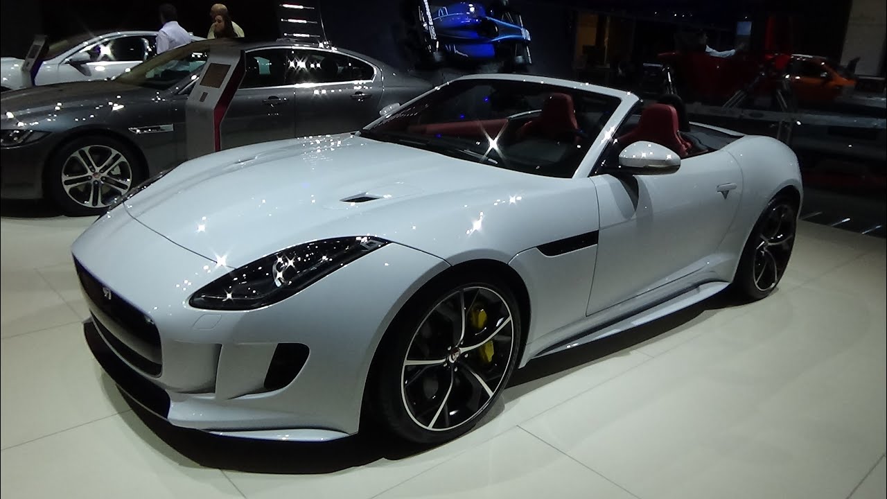 2016, Jaguar F Type R Convertible, Exterior and Interior, Geneva Motor Show 2015
