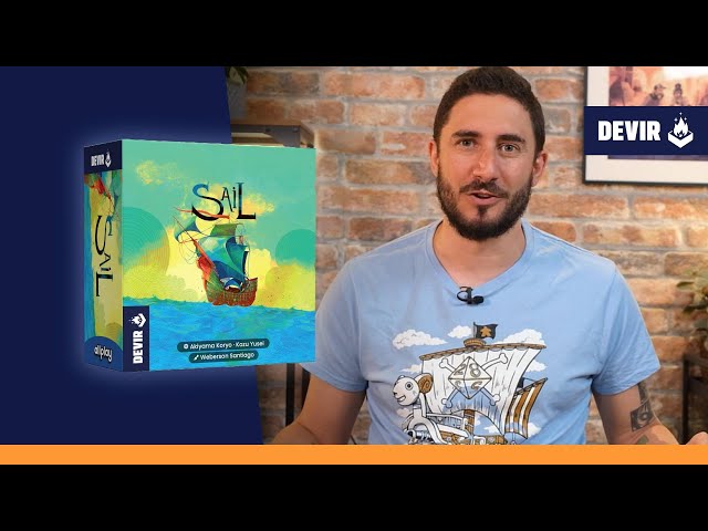 Vídeo relacionado con Devir - Sail, Juego de Mesa para Dos Personas, Juego Rápido y Cooperativo, Juego de Bazas para Duelo (BGSAPS)