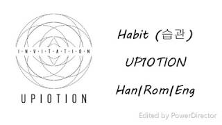 UP10TION (업텐션) - Habit (습관) Lyrics [Han|Rom|Eng]