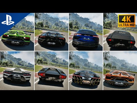 Test Drive EVERY LAMBORGHINI in TDU: Solar Crown - PS5 [4K ULTRA HD] Gameplay