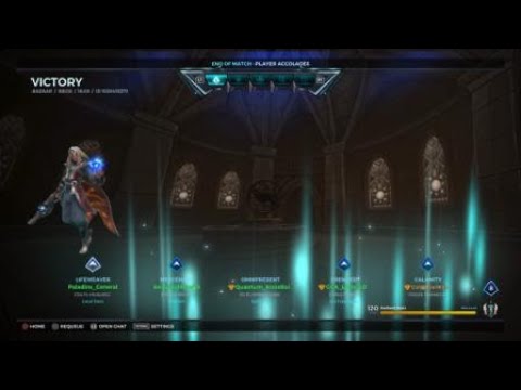 Paladins: Master Atlas in Toxic Casuals ( X7 Unstoppable under 2 minutes )