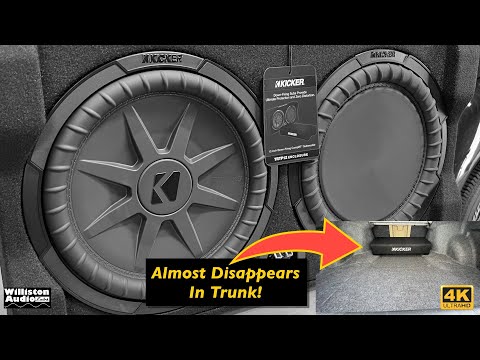 Kickin' it Slim Style? KICKER 12" Down Firing Subwoofer TRPT122 [4K]