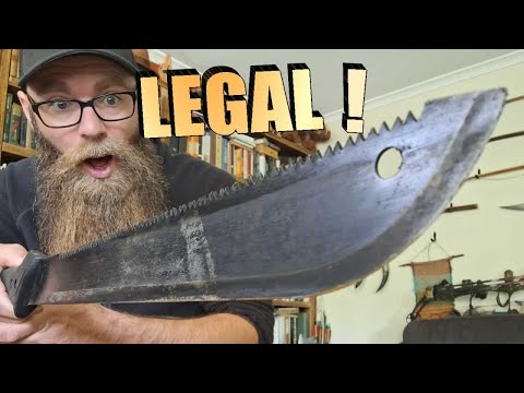 Machete Ban South Australia - EXEMPTIONS!