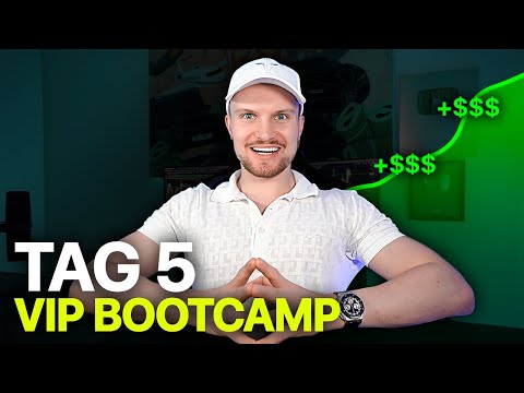 7 Tage VIP Bootcamp | Tag 5 | #1 Beste Scalping Strategie + Tricks🔥🏆