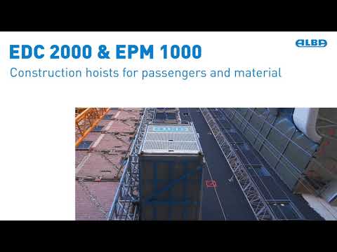 Ascenseur de chantier pour personnes et matériaux jusqu'à 1000 kg - EPM 1000_4