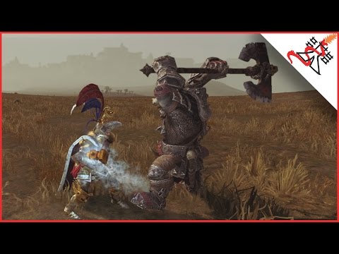 KARL FRANZ (Empire) vs GRINGOR IRONHIDE (Greenskin) - Total War: WARHAMMER