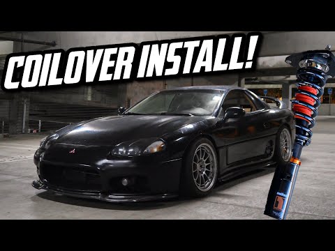 MITSUBISHI 3000GT COILOVER INSTALL!! | RIACTION USA