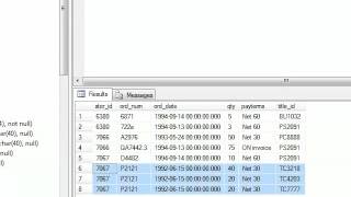 Multi-Line table valued function