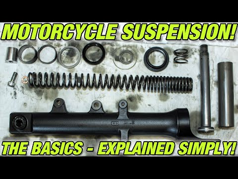 Motorcycle Suspension! - The basics simply explained!