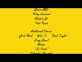 Ratatouille Credits