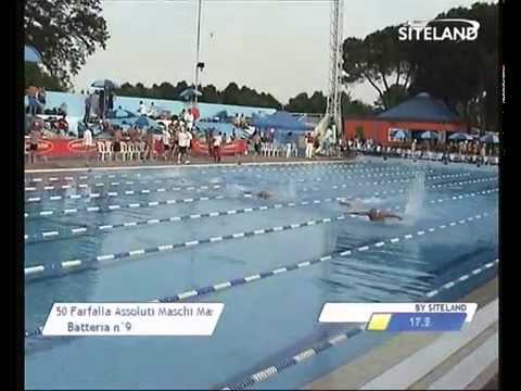 Serie 9 dei 50 Farfalla  Assoluti Maschi Master - 12 MEMORIAL ANDREA BETTIOL