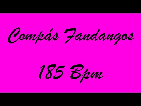 Compás Fandangos 185 Bpm - Bases Flamencas