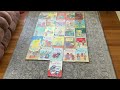 My 26 Sesame Street Book Club Books From 1980