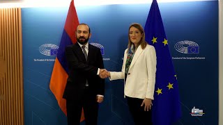 ՀՀ ԱԳ նախարարի հանդիպումը Եվրոպական խորհրդարանի նախագահի հետ