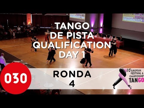 European Tango Championship 2019 – Tango de pista – Qualification Day 1 Ronda 4