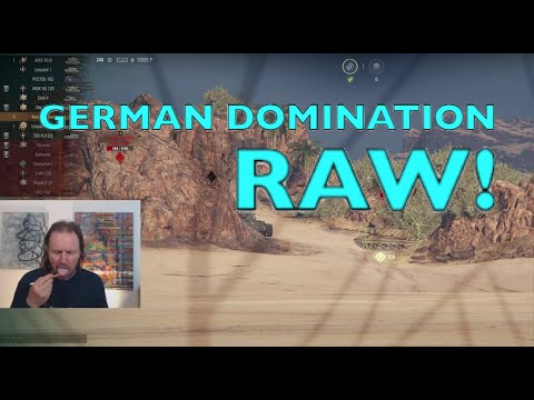 WOT - German Domination Raw Live Commentary! | World of Tanks
